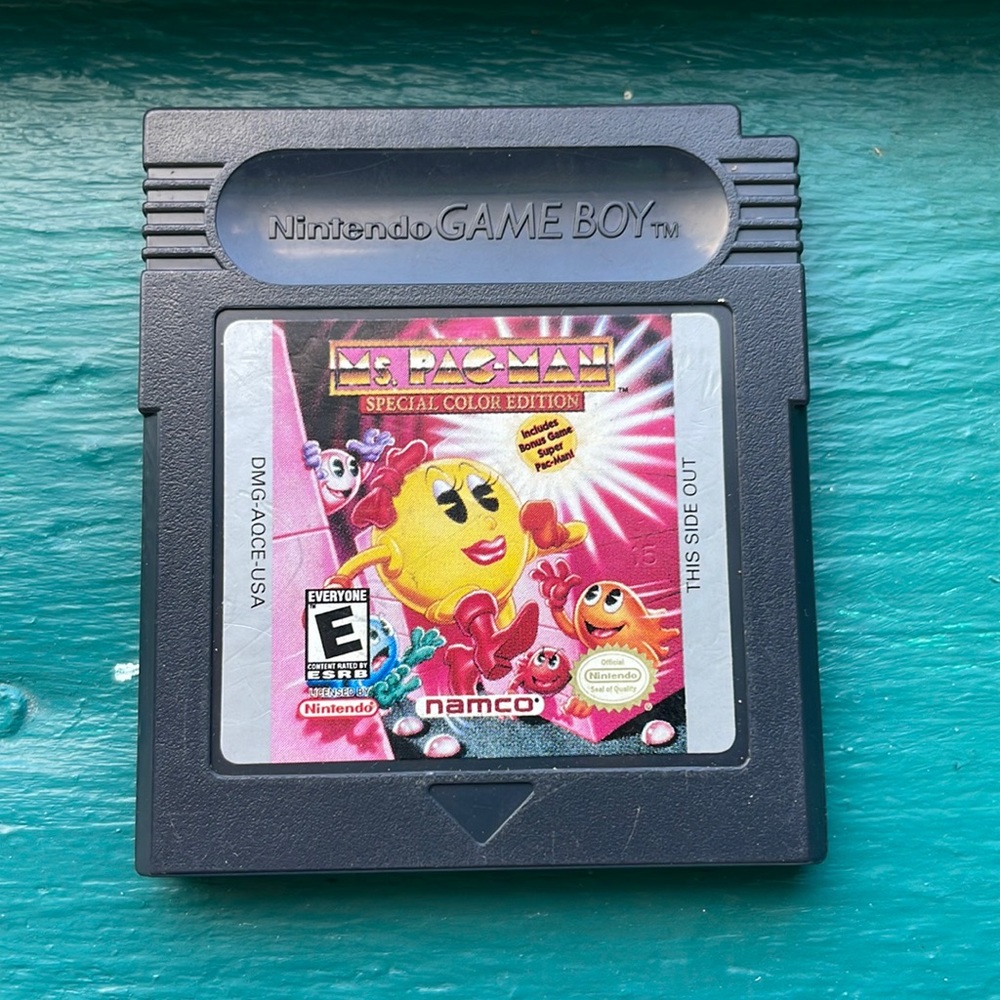 Game boy Ms. PAC•Man  Special Color edition